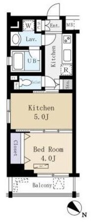 日神デュオステージ池上の物件間取画像